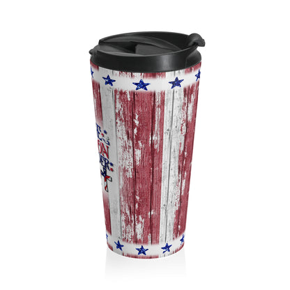 One Nation Under God Stainless Steel Travel Mug