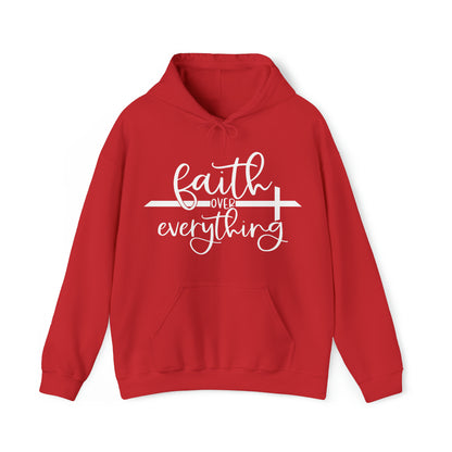 Faith Over Everything Unisex Heavy Blend™ Hooded Sweatshirt