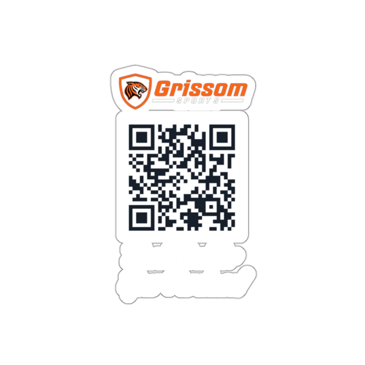 Grissom TY For Purchase Kiss-Cut Stickers