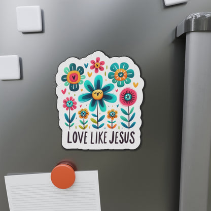 Love Like Jesus Die-Cut Magnets