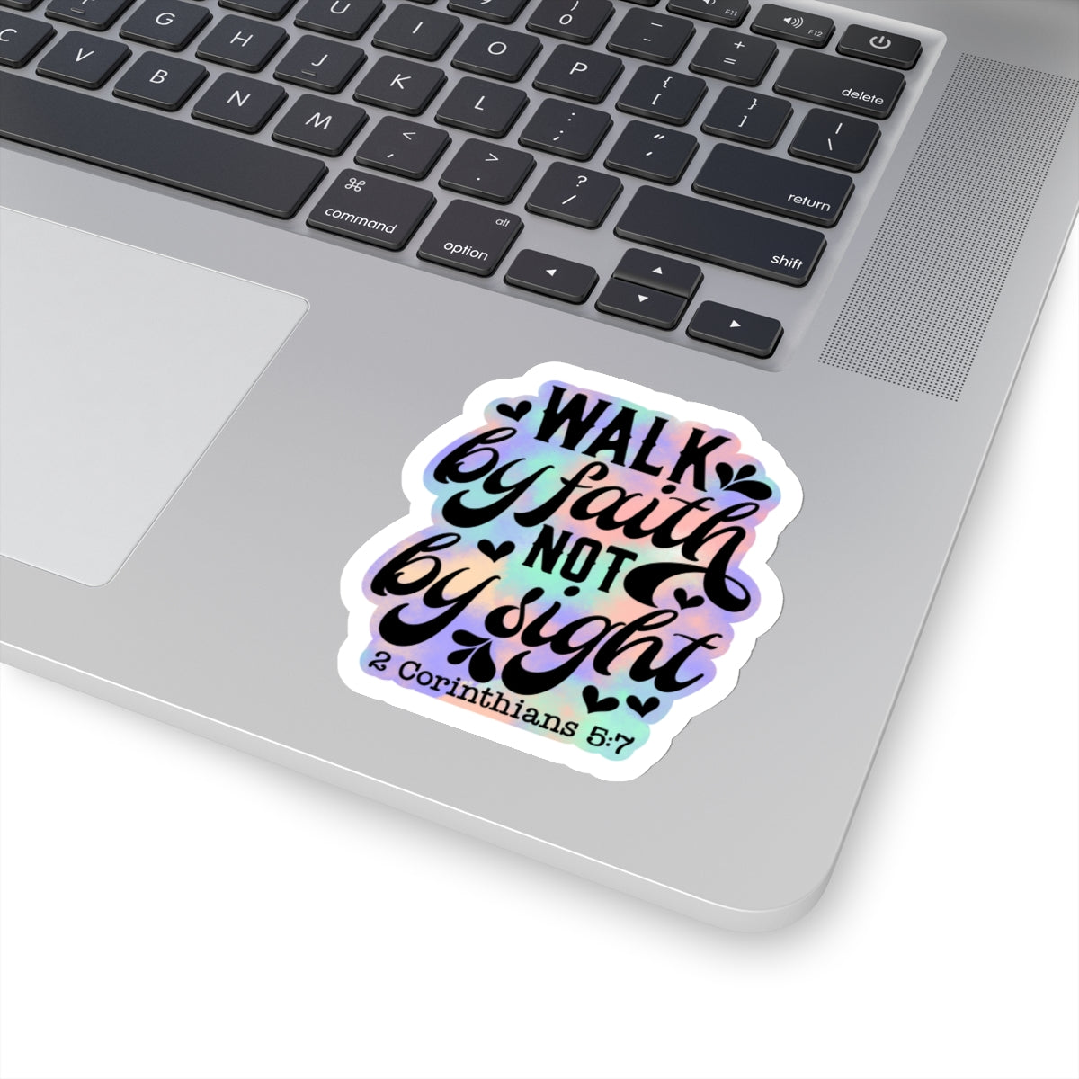 Walk By Faith Kiss-Cut Stickers