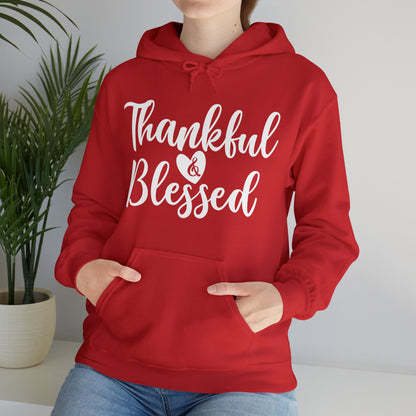 Thankful & Blessed Unisex Heavy Blend™ Hooded Sweatshirt