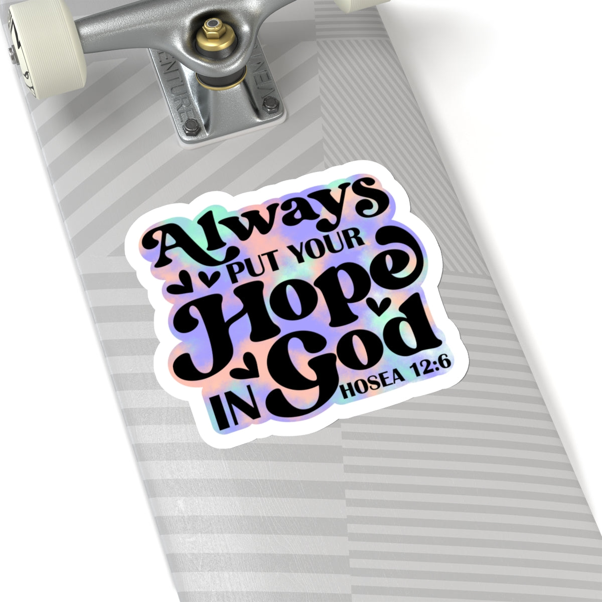 Hope In God Kiss-Cut Stickers