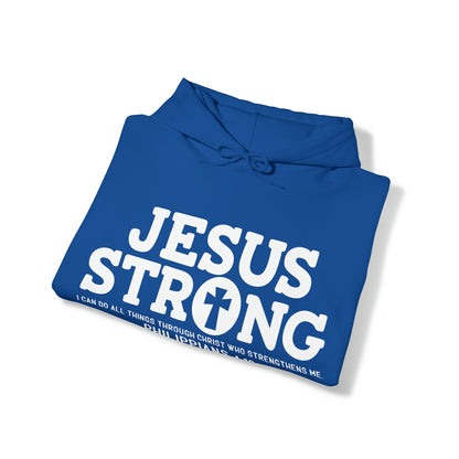 Jesus Strong Unisex Heavy Blend™ Hooded Sweatshirt