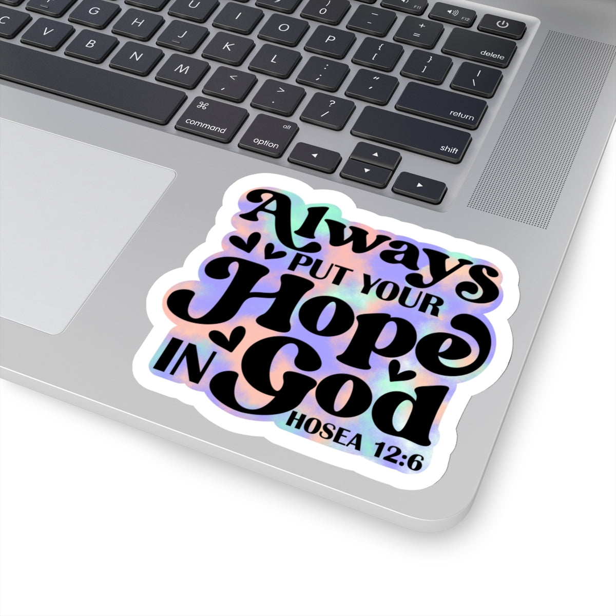 Hope In God Kiss-Cut Stickers