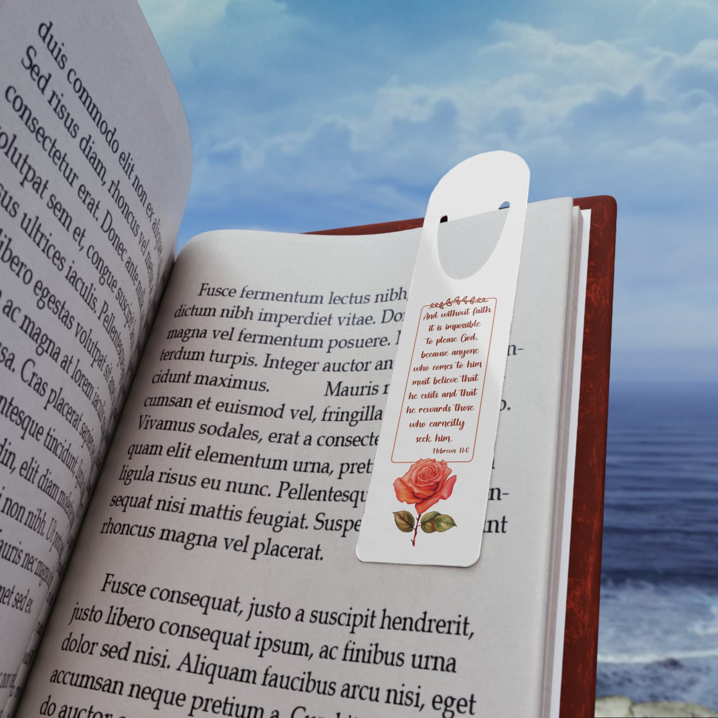 Please God Aluminum Bookmark