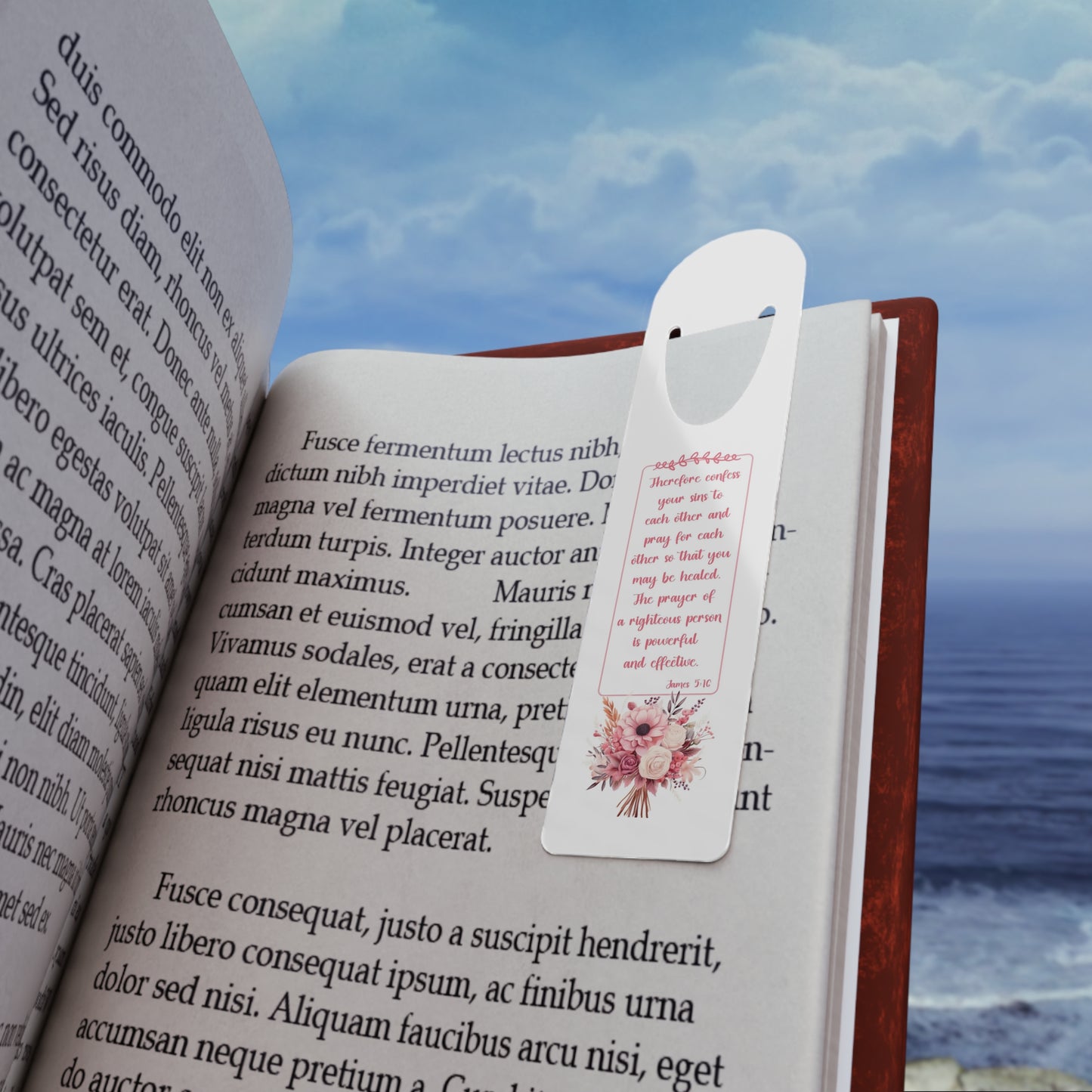 Righteous Prayer Aluminum Bookmark