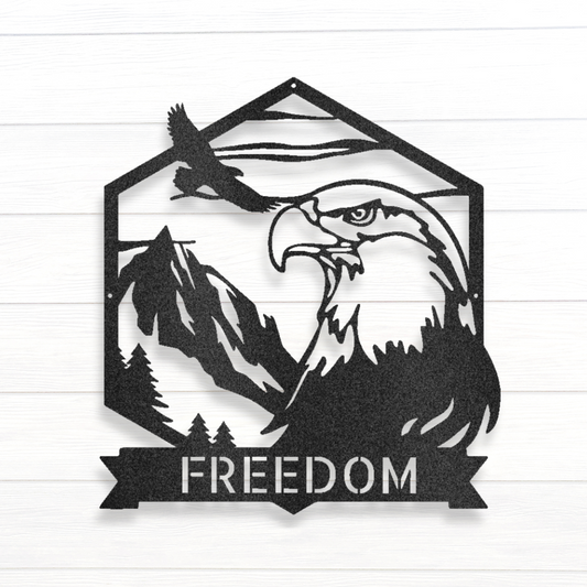 Bald Eagle Monogram