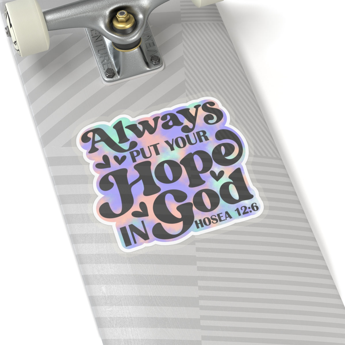 Hope In God Kiss-Cut Stickers