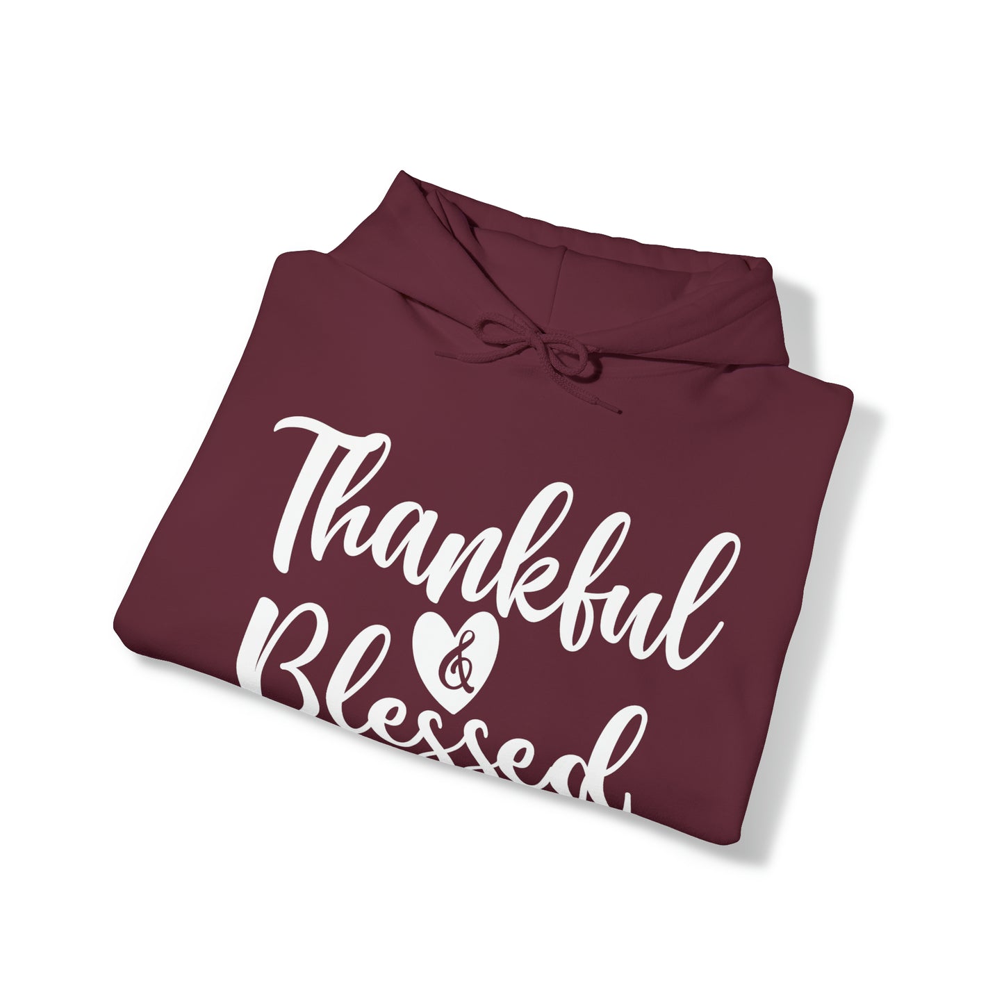 Thankful & Blessed Unisex Heavy Blend™ Hooded Sweatshirt