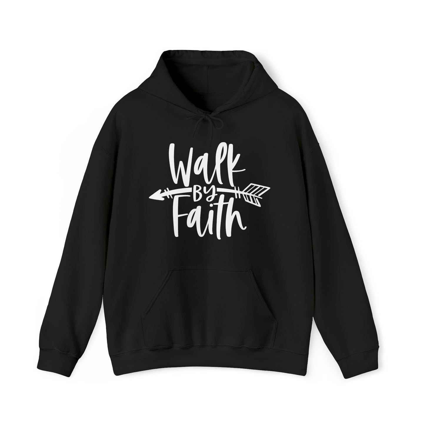 Walk By Faith Unisex Heavy Blend™ Hooded Sweatshirt