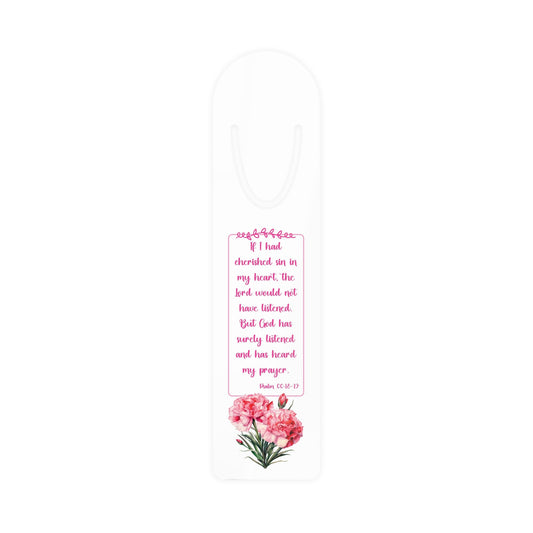 Heard My Prayer Aluminum Bookmark