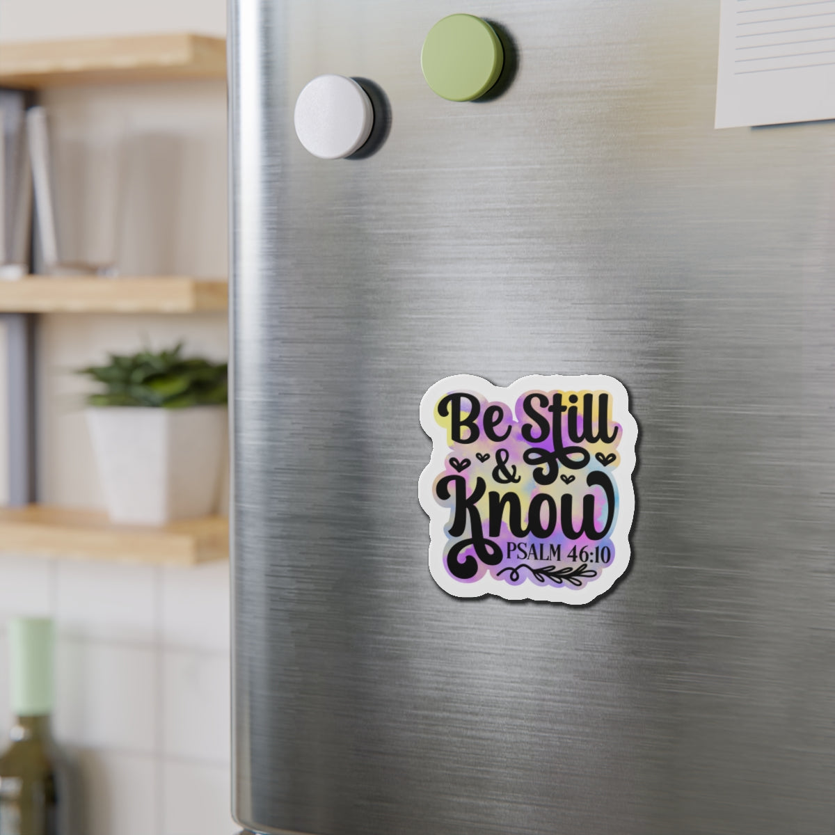 Be Still & Know Die-Cut Magnets