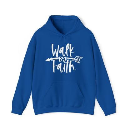 Walk By Faith Unisex Heavy Blend™ Hooded Sweatshirt