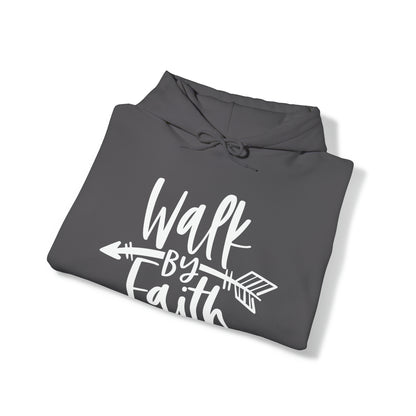 Walk By Faith Unisex Heavy Blend™ Hooded Sweatshirt