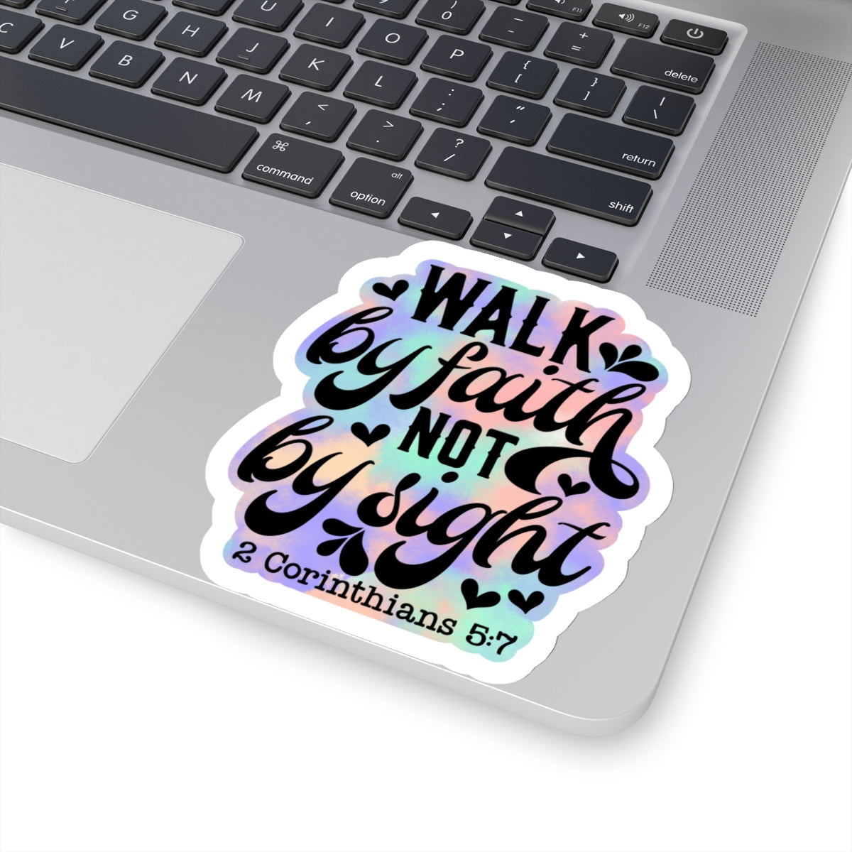 Walk By Faith Kiss-Cut Stickers