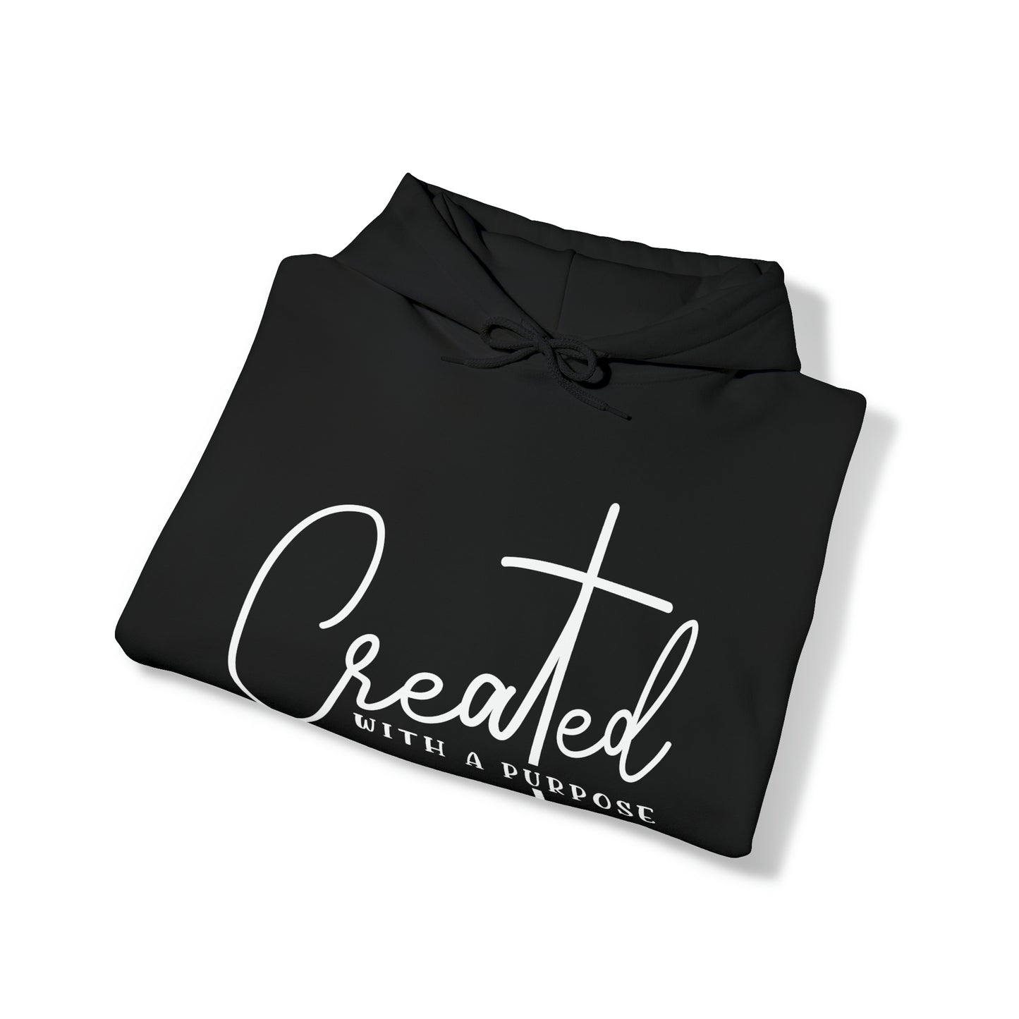 Created With A Purpose Unisex Heavy Blend™ Hooded Sweatshirt