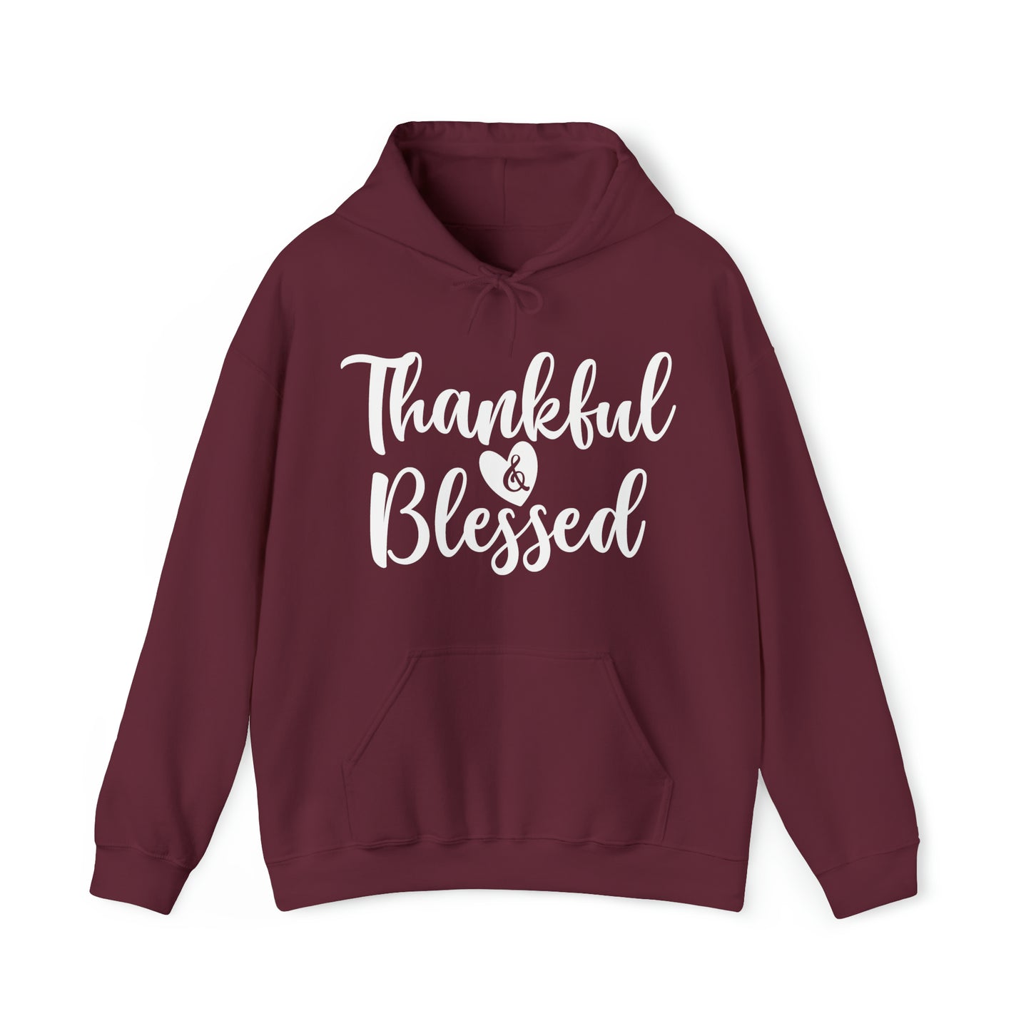 Thankful & Blessed Unisex Heavy Blend™ Hooded Sweatshirt