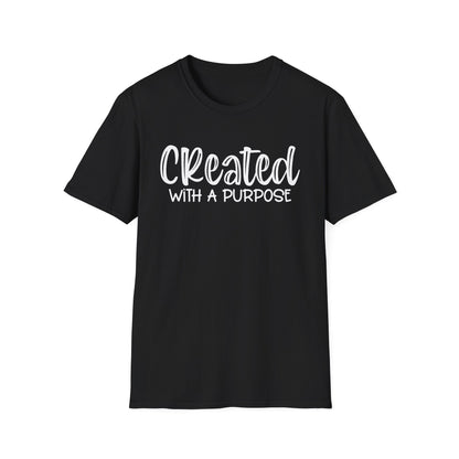 Created With A Purpose Unisex Softstyle T-Shirt