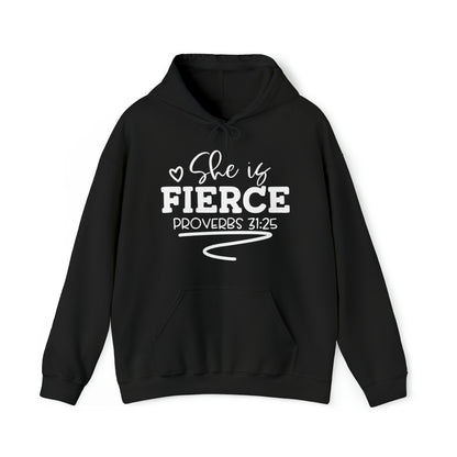 She Is Fierce Unisex Heavy Blend™ Hooded Sweatshirt