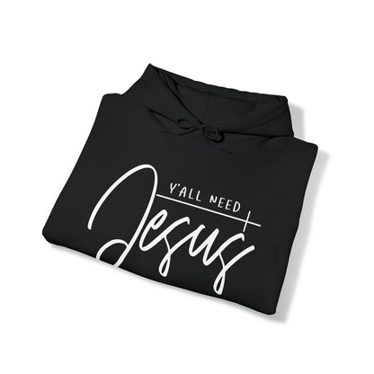 Ya'll Need Jesus Unisex Heavy Blend™ Hooded Sweatshirt