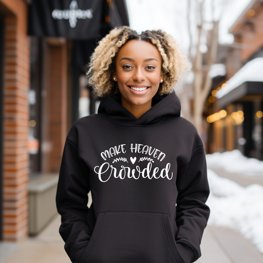 Make Heaven Crowded Unisex Heavy Blend™ Hooded Sweatshirt