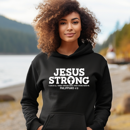 Jesus Strong Unisex Heavy Blend™ Hooded Sweatshirt