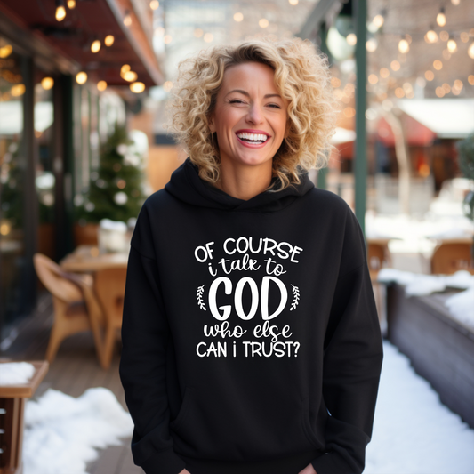 Talk To God Unisex Heavy Blend™ Hooded Sweatshirt