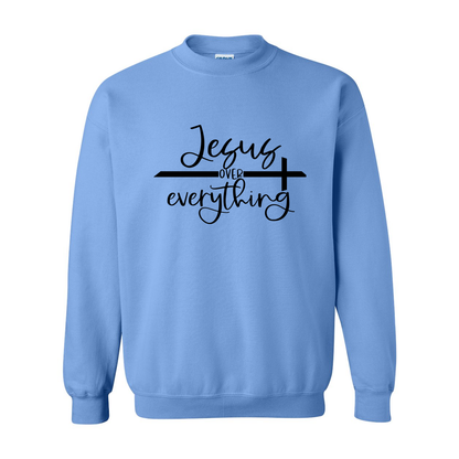 Jesus Over Everything Crewneck Sweatshirt